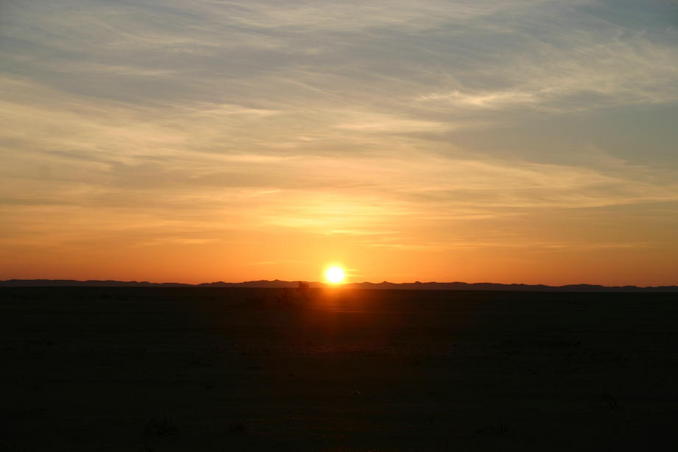 Sunrise at the point