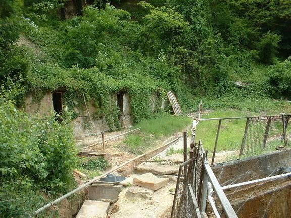 Deteriorated Saunas in Vranjska Banja