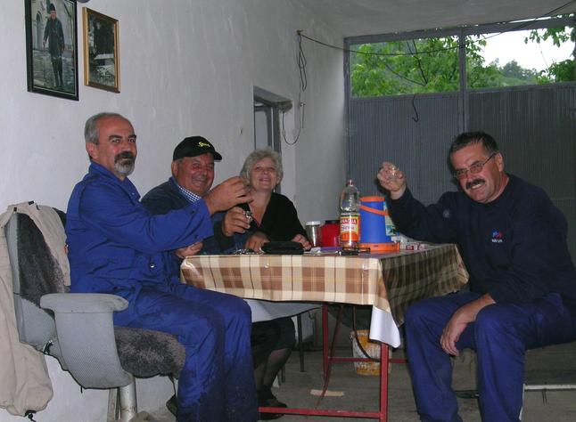 Celebrating with the MILOJEVIČ family