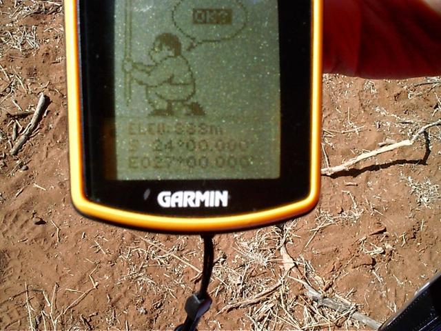 GPS reading