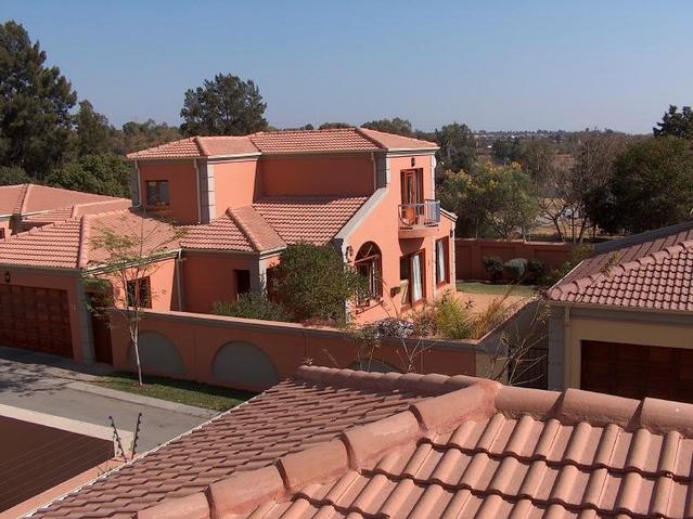 Looking North from confluence situated on roof of garage