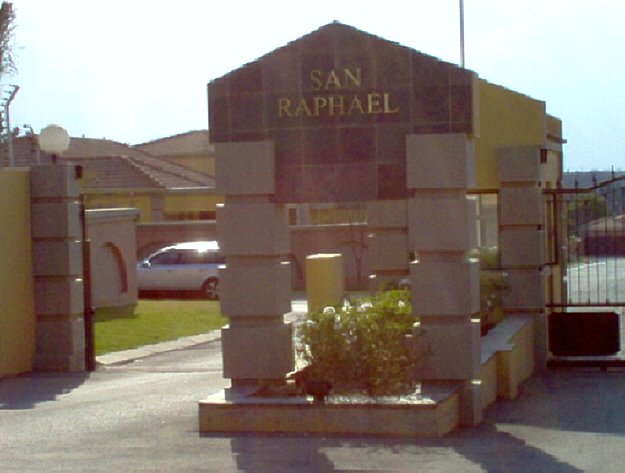 Entrance to the complex