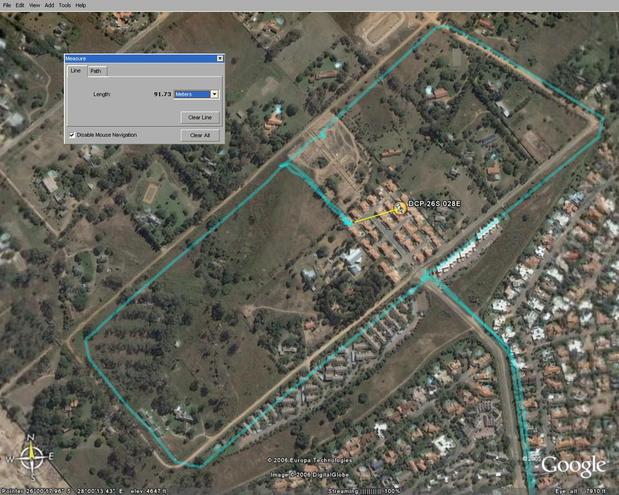 Google Earth Track