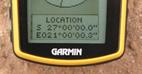#6: GPS reading at the Confluence.