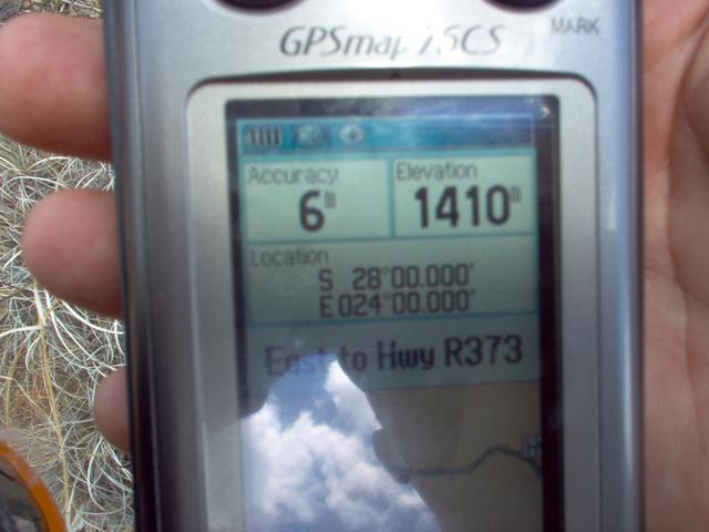 GPS reading