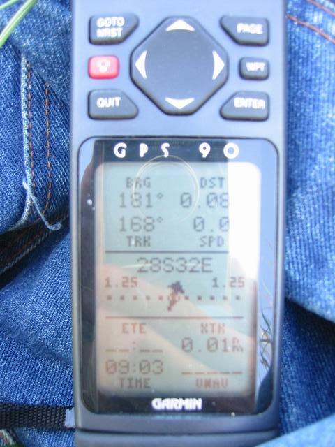 GPS reading