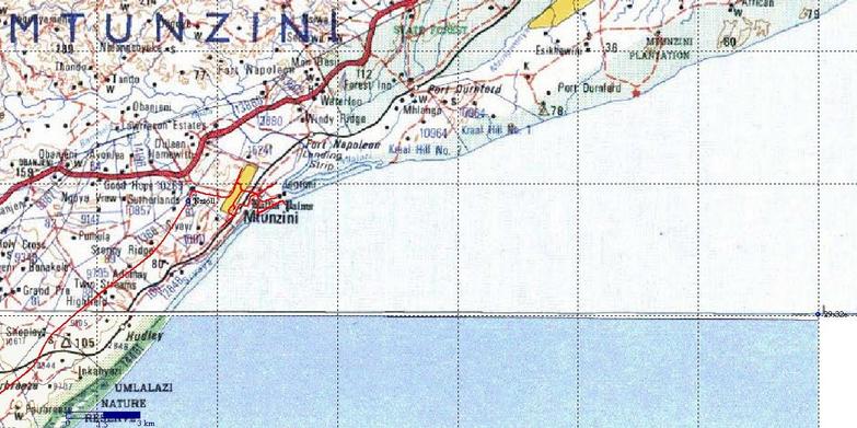 Topo Map of Local Area
