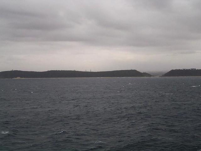 View towards W