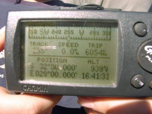 GPS screen