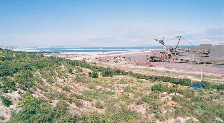 South from sand dune