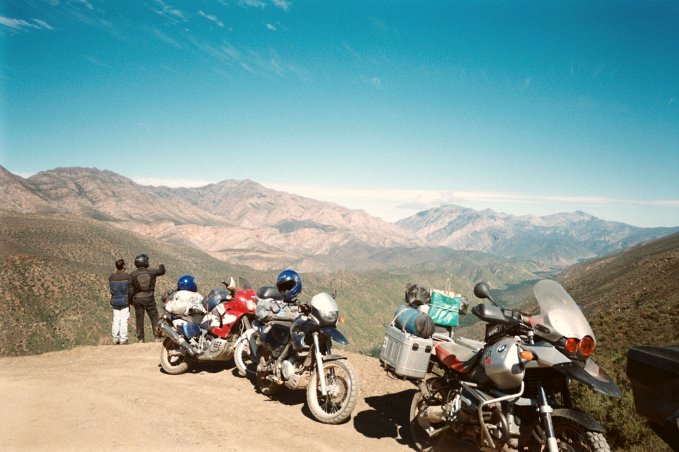 Looking down Gamkaskloof