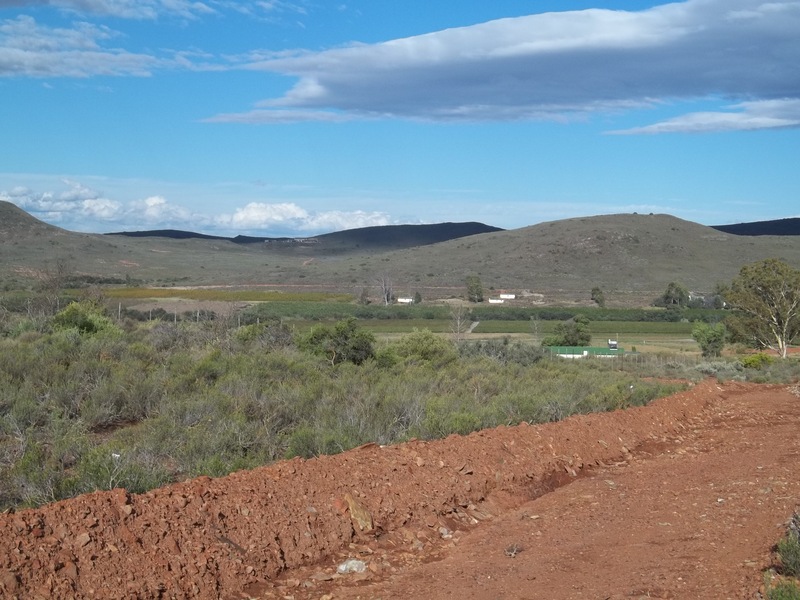 View to the east