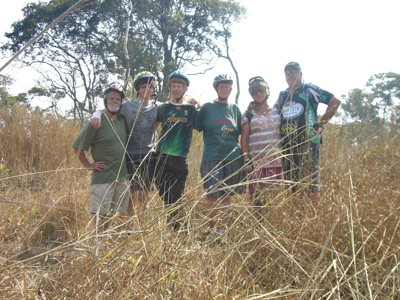 Our group with confluence in background