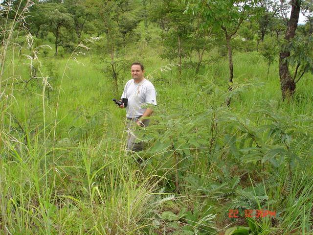 Bruce at the site