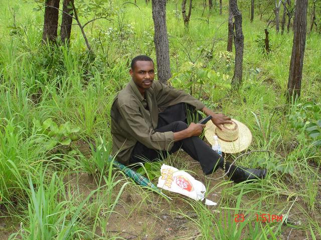 Joshua at the site