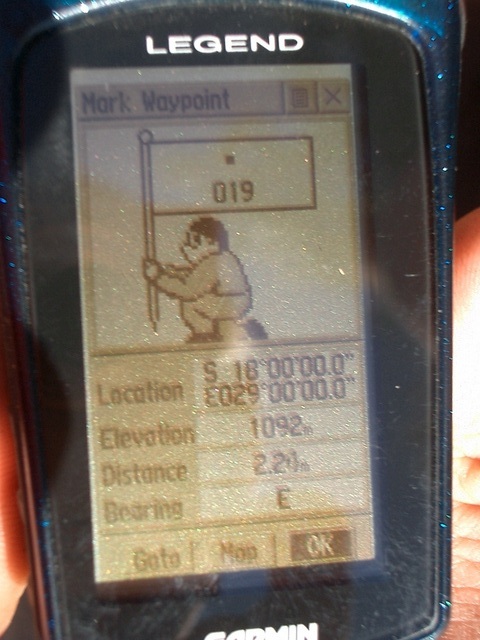 Photograph of GPS