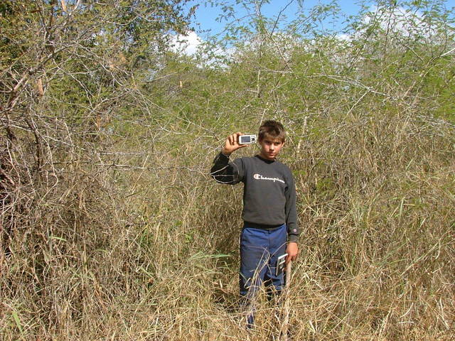 Gary Jr. at the point